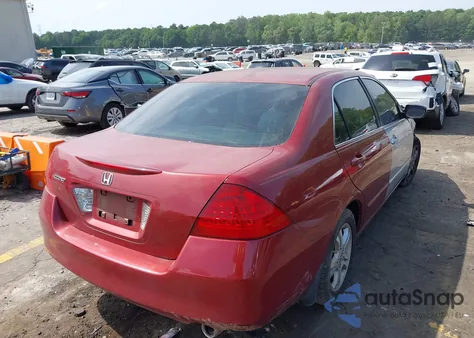 2007 Honda Accord 2.4 Se из США, поврежденный, VIN 1HGCM56357A008276